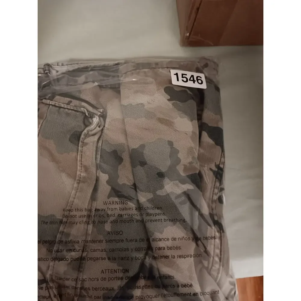 Levis Cargo Shorts‎ Mens 36 Woodland Camo Outdoors Hiking Gorp Core Beach